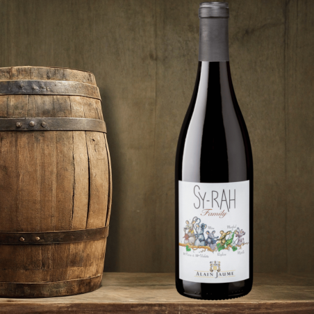 SY-RAH Familly 2021  Un vin rouge expressif et gourmand #Syrah #Family