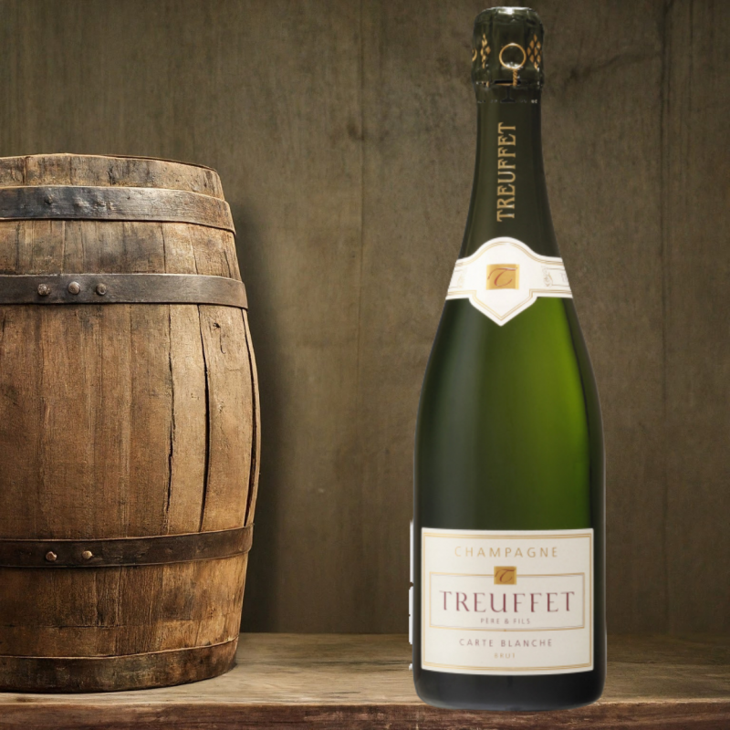 Champagne Treuffet Brut Carte Blanche : Héritage familial savoir-faire